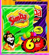 Simba Chips Assorted-125g Each