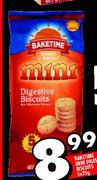 Baketime Mini Digestive Biscuits-5 x 25g
