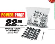 Roofing Screws With Washers-75mm/90mm