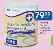 Clicks Diabetic Nutritional Supplement-400g