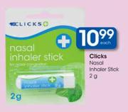 Clicks Nasal Inhaler Stick-2g