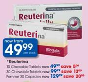 Reuterina Chewable Tablets-10's