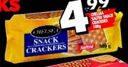 Chelsea Salted Snack Crackers 100g