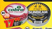 Cobra /Sunbeam Floor Wax Polish-400ml Each