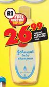Johnson's No More Tears Baby Shampoo-300ml