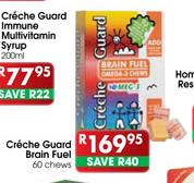 Creche Guard Brain Fuel Chews-60's