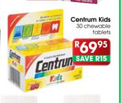 Centrum Kids Chewable Tablets-30's