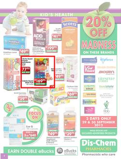 Dischem : Focus on Healthy Living (17 Sep - 14 Oct), page 5