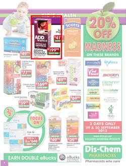 Dischem : Focus on Healthy Living (17 Sep - 14 Oct), page 5