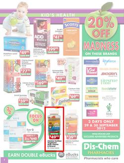 Dischem : Focus on Healthy Living (17 Sep - 14 Oct), page 5