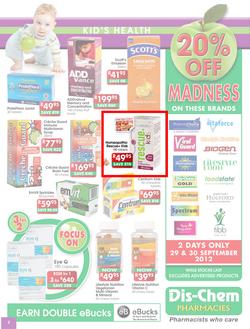Dischem : Focus on Healthy Living (17 Sep - 14 Oct), page 5