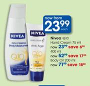 Nivea Q10 Body Oil-200ml Each