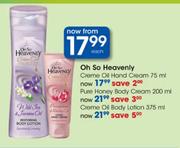 Oh So Heavenly Creme Oil Hand Cream-75ml