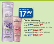 Oh So Heavenly Pure Honey Body Cream-200ml