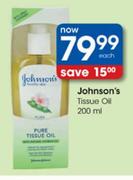 Johnson's Tissue Oil-200ml Each