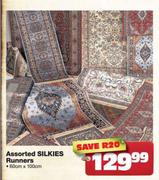 Assorted Silkies Runners-60cm x 100cm 