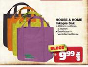 House & Home Inkopie Sak-400mm x 440mm x 210mm elk