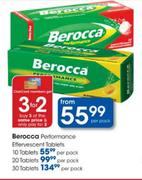 Berocca Performance Effervescent Tablets-10's