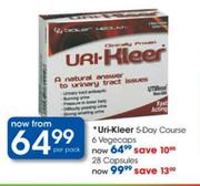Uri-Kleer 5 Day Course Capsules-28's
