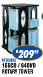 156CD/64DVD Rotary Tower(NF8004KD)