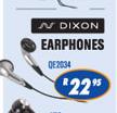 Dixon Ear Phones