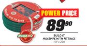 Build It Hosepipe With Fittings-1/2"x20m