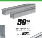 Galvanised Gutter-6m Each