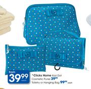 Clicks Home Kazi Dot Cosmetic Purse