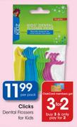 Clicks Dental Flosser For Kids- Per Pack