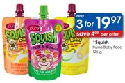 Squish Puree Baby Food - 3 x 125gm
