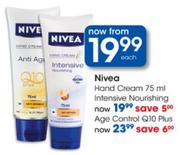 Nivea Hand Cream Age Control Q10 Plus-75ml Each