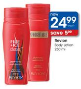 Revlon Body Lotion-250ml Each