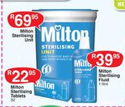 Milton Sterilising Fluid - 1 Ltr