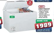 Defy 205Ltr Chest Freezer(DMF290)
