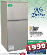 Bauer 170Ltr Silwer BO Vrieskas/Yskas(BCD178)
