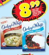 Orley Whip Non-Dairy Cook N Creme/Dessert Creme-250ml Each