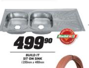 Build It Sit On Sink-1200mmx480mm