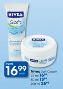 Nivea Soft Cream-75ml Each