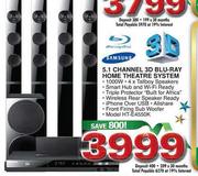 Samsung 5.1 Channel 3D Blu-Ray Home Theatre System(HT-E4550K)