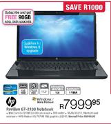 HP Pavilion G7-2100 Notebook