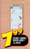 Disney Fairies Book Labels-16-pack 