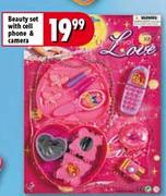 Beauty Set With Cell Phone & Camera