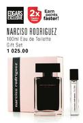 Narciso Rodriguez Eau De Toilette Gift Set-100ml