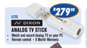 Dixon Analog TV Stick