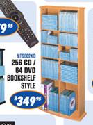 Dixon 256 CD/64 DVD Bookshelf Style