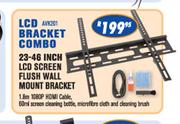Dixon 23-46 Inch LCD Screen Flush Wall Mount Bracket