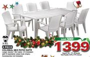 SAL Colonial MKII 9 Piece Patio Suite 