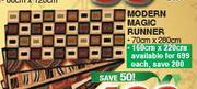 Modern Magic Runner 160x220cm-Each