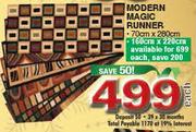 Modern Magic Runner 70x280cm-Each