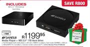 Sansui Media Player + WD 2.5" 1TB Hard Drive